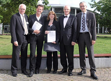 Gruppenbild der Preisträger 2009